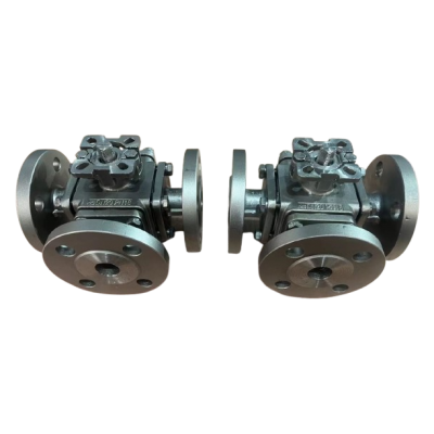 3- Way Full Port Flange End Ball Valve (2)