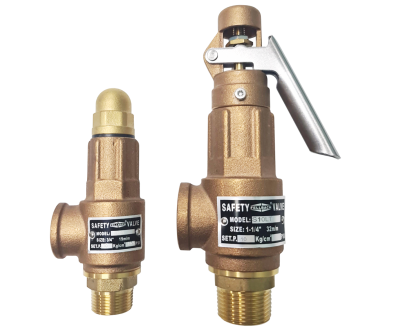 Safety Pressure Relief Valve Bronze