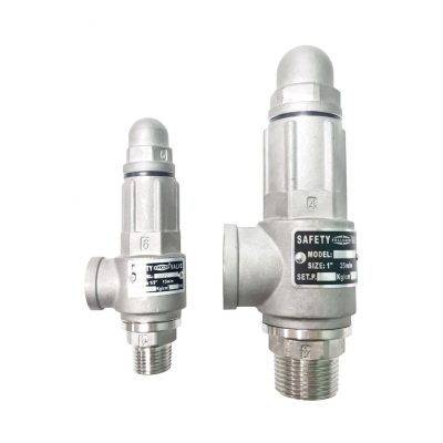 Safety Pressure Relief Valve Stainless Steel